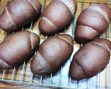ふわふわ♪チョコin ココアロールパン作り方7写真
