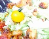コストコピザのリメイクシーザーサラダ作り方3写真