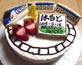 新幹線ケーキ☆Ｅ７系かがやき作り方17写真