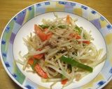 もやしとツナ缶炒め作り方4写真