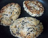 ひじき入りお豆腐ハンバーグ作り方5写真