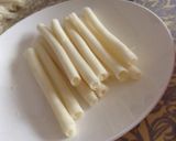 余った春巻きの皮で★サクサクチョコおやつ作り方3写真