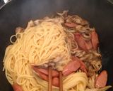 まいたけパスタ作り方4写真