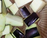 なすの味噌汁◆作り方1写真