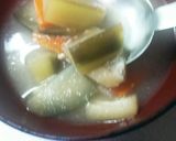 なすの味噌汁◆作り方6写真