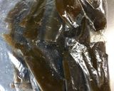昆布のショウガ佃煮作り方1写真
