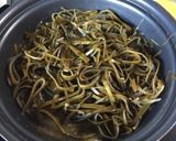 昆布のショウガ佃煮作り方3写真