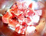 塩麹で　ポキ作り方1写真