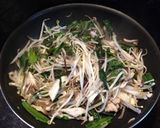 紅菜苔の岩塩炒め作り方1写真