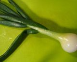 葉っぱも食べる葉玉葱で♪チヂミ作り方1写真