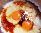 新玉ねぎの葉のもっちもちなお好み焼き♬作り方4写真