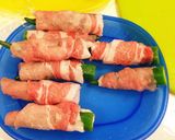オクラのお肉巻き！作り方3写真