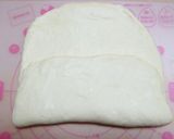 あん食パン～黒糖きな粉粒あん三つ編みパン作り方10写真