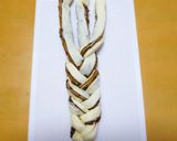 あん食パン～黒糖きな粉粒あん三つ編みパン作り方17写真