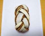あん食パン～黒糖きな粉粒あん三つ編みパン作り方20写真