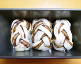 あん食パン～黒糖きな粉粒あん三つ編みパン作り方21写真