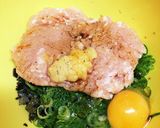 お鍋に★簡単★きくらげ入りコリコリ鶏団子作り方3写真