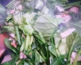 ほうれん草と色々炒め物作り方5写真