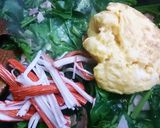 ほうれん草と色々炒め物作り方6写真