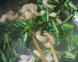 春菊の炒めたが作り方3写真
