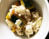 かぼちゃの鶏そぼろあんかけ作り方7写真