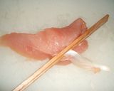簡単にできる★鶏肉ささみの筋の取り方作り方2写真