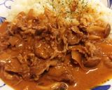 ビーフストロガノフ バターライス添え作り方5写真