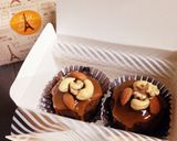 ナッツと生キャラメルのココアケーキ♛作り方14写真