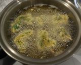 海老の 大葉 巻き揚げ ♬作り方5写真