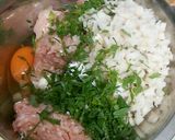 しそ風味☆蓮根入り鶏つくね作り方3写真