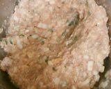 しそ風味☆蓮根入り鶏つくね作り方4写真