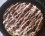 フライパン一つでメガサイズのお好み焼き☆作り方9写真