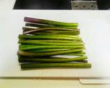 ☆ツワブキと鶏の小鉢☆作り方1写真