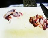 ☆ツワブキと鶏の小鉢☆作り方3写真