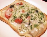 まとめて乗せて楽うま！シチュートースト作り方4写真