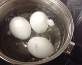 【糖質制限】常備菜・お手軽煮卵作り方1写真