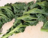 ケールの胡麻マヨネーズ和え作り方1写真