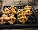 ワッフルメーカーで焼くクッキー作り方6写真