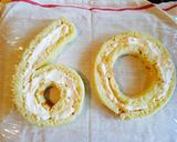 お誕生日☆デコ☆数字☆バースデーケーキ♫作り方6写真