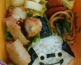 簡単☆キャラ弁☆妖怪ウォッチ☆ウィスベエ作り方5写真