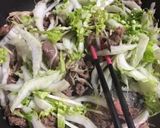 糖質制限 すき焼き丼作り方5写真