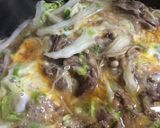 糖質制限 すき焼き丼作り方8写真