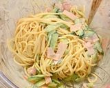 【家つま】カレー風味のスパゲティサラダ♪作り方4写真