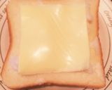 ココナッツオイルではちみつチーズトースト作り方2写真
