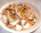 柚子こしょう☆梅風味の白菜炒め作り方4写真