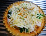タラゴン香る　チーズポテトキッシュ作り方8写真