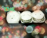 海苔だけでキャラ弁☆殺せんせー作り方3写真