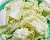 白菜のごま油炒め作り方1写真