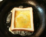 クロックムッシュ風 切り抜き食パン作り方4写真