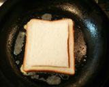 クロックムッシュ風 切り抜き食パン作り方8写真
